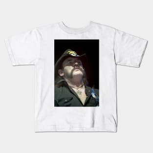 Lemmy Kilmister Photograph Kids T-Shirt